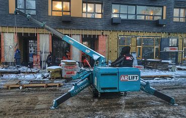 Мини-кран Арлифт - главный помощник на стройке